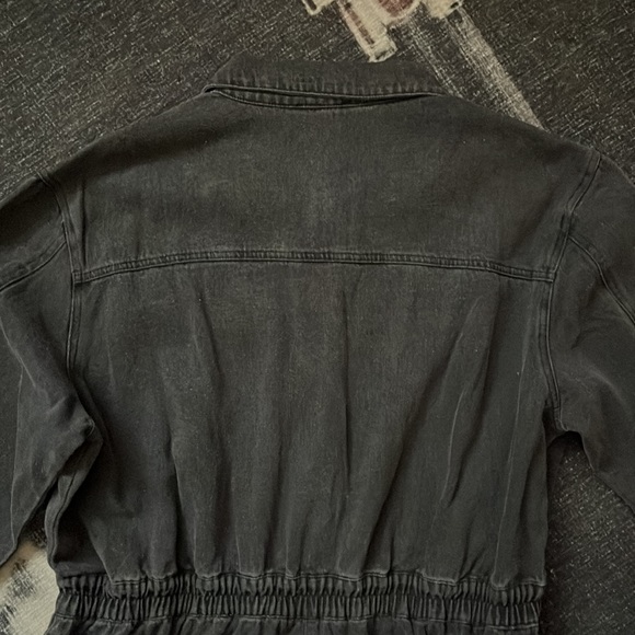 Dark Denim Jumpsuit - Picture 7 of 7